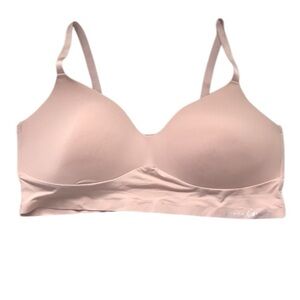 Vince Camuto peach comfy wire free bra light padded size XL